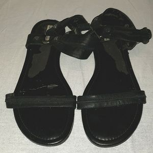 Calvin Klein Jeans Vintage Leather Sandal